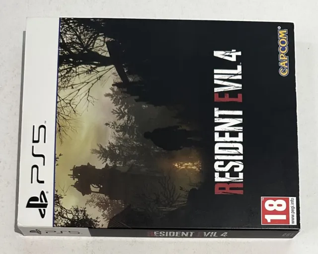 Resident Evil 4 Remake Sony PlayStation 5 PS5 Steelbook Edition PAL Capcom