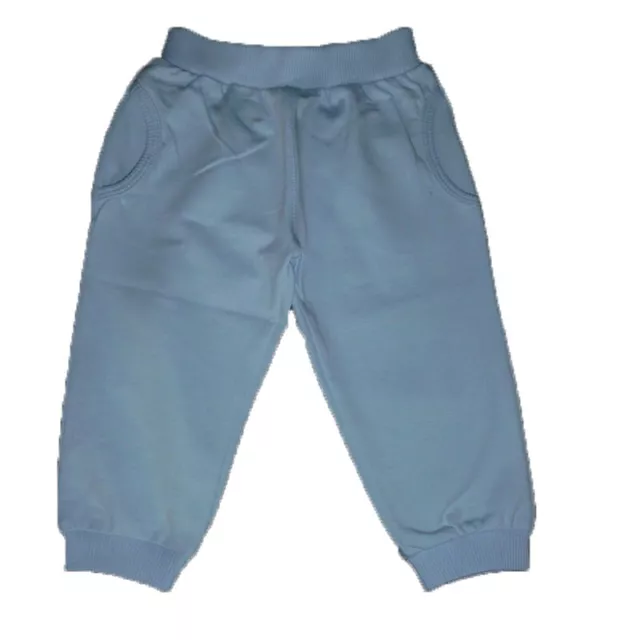 KANZ Hose Babyhose Hose Baby Sporthose Freizeithose blau Kinderhose Jogginghose