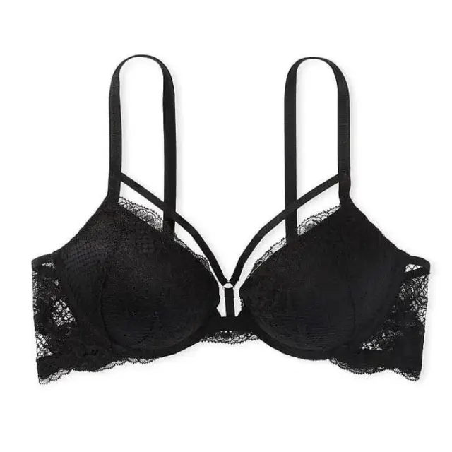 NWT Victoria's Secret Bombshell Add-2-cups Shine Strap Push-Up Bra all size