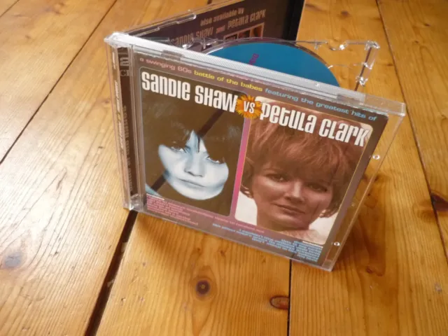 Sandie Shaw Vs. Petula Clark – Their Greatest Hits 2CD SANCTUARY RECORDS 2001