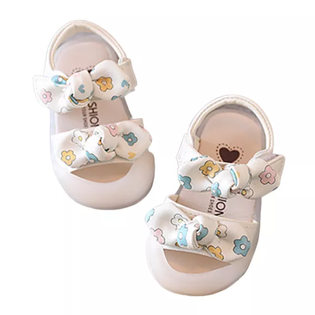 1 paio di scarpe bambino facili da indossare resistenti all'usura fiocco sandali bambino