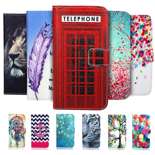 For Samsung Galaxy S2 S3 S4 S5 Mini S6 S7 Edge Active Leather Wallet Case Cover