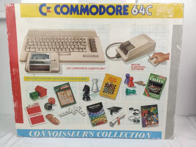 Vintage 1982 Commodore C64 Computer Console Spares Repairs Gaming