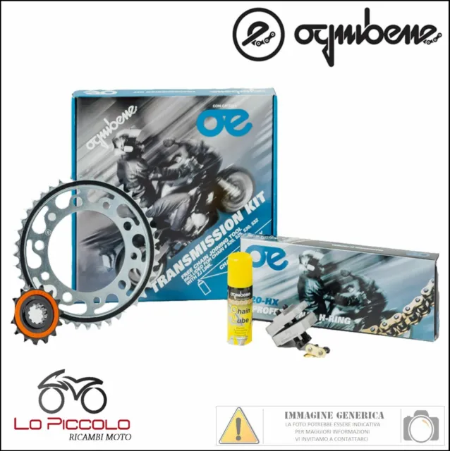 Kit Trasmissione Ognibene Catena Corona +2 Pignone Aprilia Pegaso 660 Trail 2007