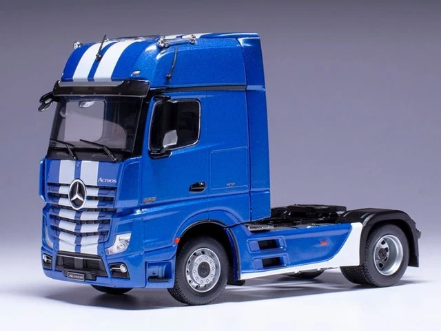 Miniature MERCEDES Actros 1853 MPl 4x2 1995 Bleu foncé IXOMODELS