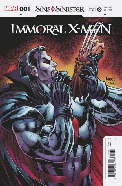 Immoral X-Men #1 Todd Nauck 1:25 Variant Nm Wolverine Emma Frost Mr Sinister