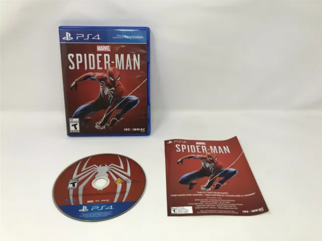 Marvel Spider-Man - Sony Playstation 4 PS4 - Complete in box cib