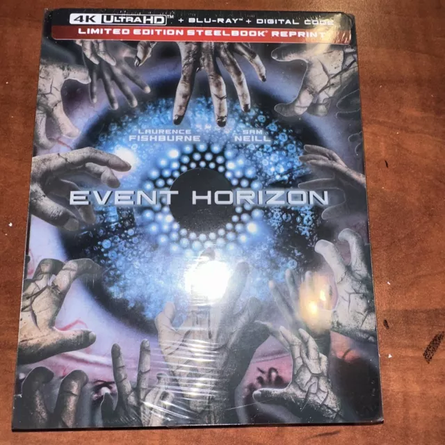 Event Horizon [4K-UHD/Blu-ray/Digital] Steelbook Limited Edition Factory Sealed