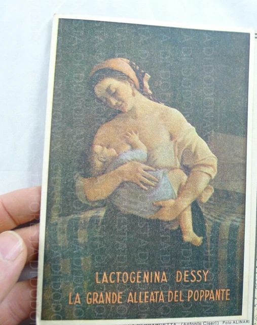 Vintage Advertising Pharmaceutical Company Dessy Firenze Latte Medicine