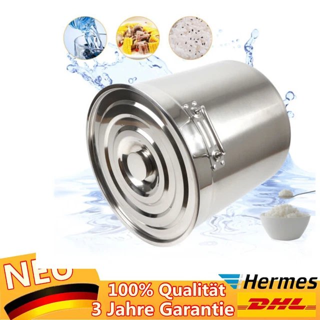 50L / 70L Edelstahl Kochtopf Suppentopf Topf mit Deckel Topf zur Wärmeerhaltung