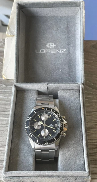 Lorenz Lemania 5100 Chronograph Full Set Ref. 12042 - anni '80