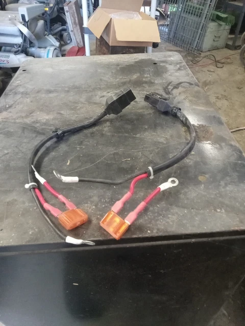 Par De Cables De Batería Para Silla De Ruedas Eléctrica Hoveround Mpv5