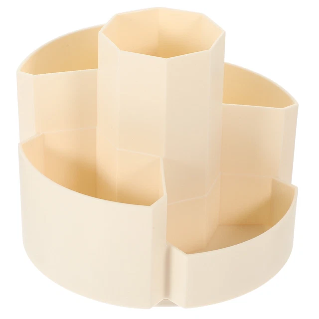 Soporte para cepillo cosmético de escritorio lápiz giratorio lápiz organizador de escritorio almacenamiento de escritorio