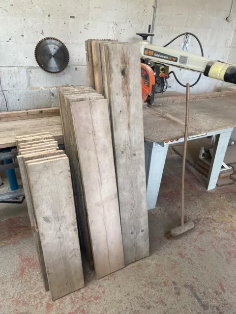 Reclaimed Recycled Rustic Scaffold Boards!