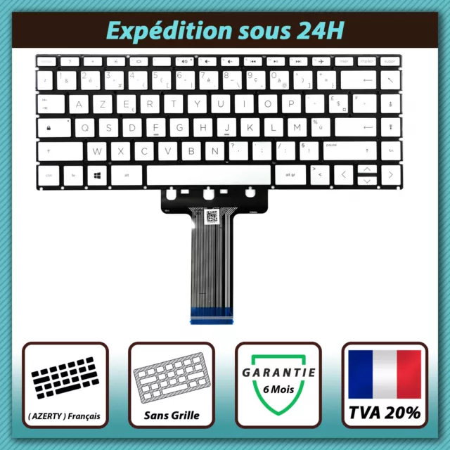 Clavier Français Azerty Pour Hp Pavilion X360 14-Bf - Hpm16L9 L50382-051