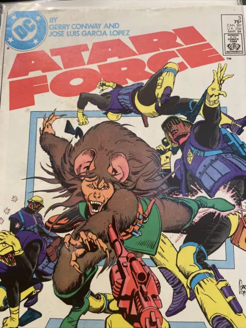 Atari Force #3 1984 DC Comics Comic Book