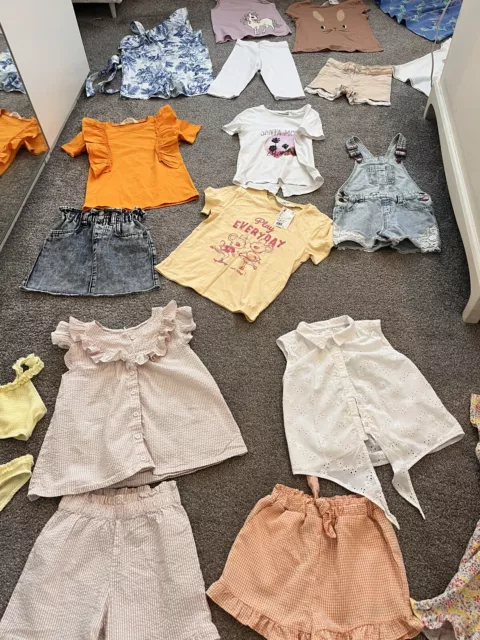 Bundle Girls Summer Clothes Age 6-7 Years Next Zara H&M