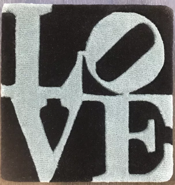 Robert Indiana - Winter LOVE - Multiple aus Wolle - drucksigniert - Zertifikat