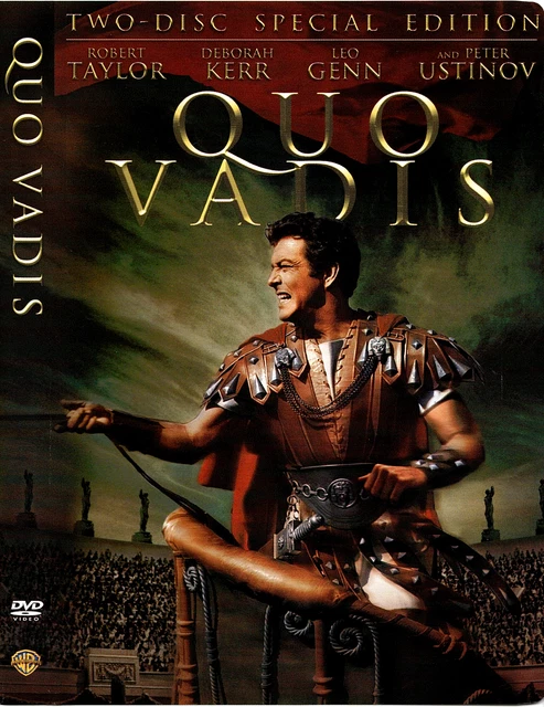 Quo Vadis (2-DVD set,1951)Robert Taylor, Deborah Kerr,Peter Ustinov;Mervyn LeRoy
