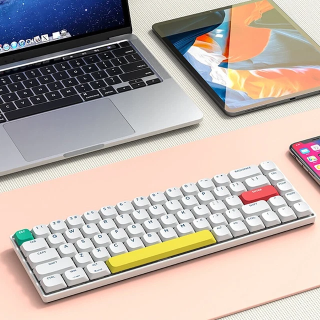 Short Control Keyboard SHORT AXIS BLUETOOTH Wireless Mechanical Keyboard For Windows For ...