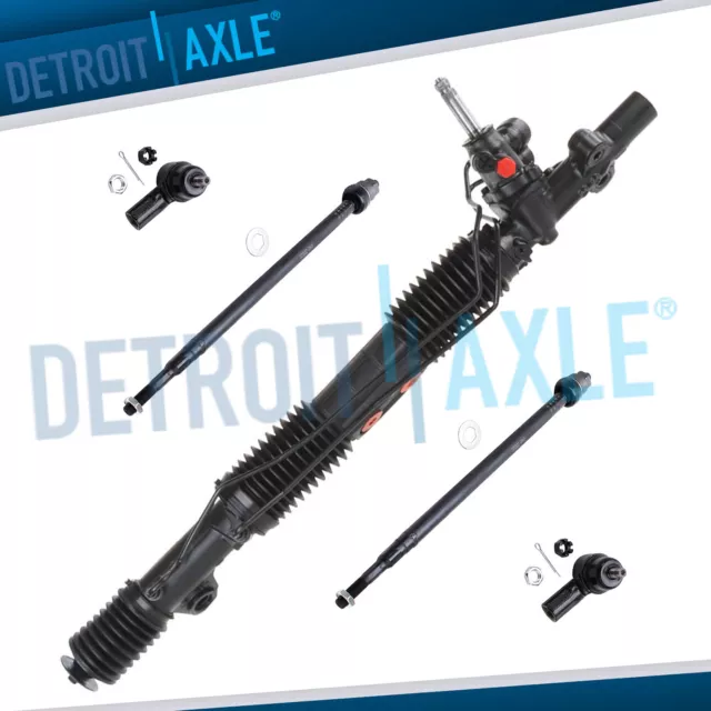 Complete Power Steering Rack and Pinion Outer Tie Rod for 2001-2005 Honda Civic