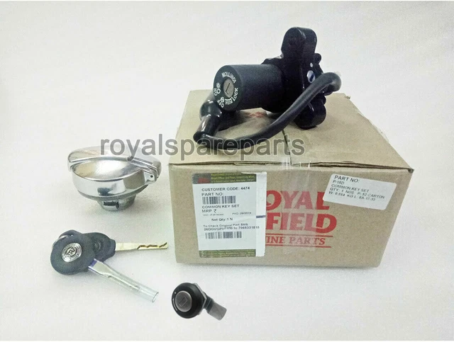 ROYAL ENFIELD INTERCEPTOR & Gt 650 Original Common Key Set £56.62 ...