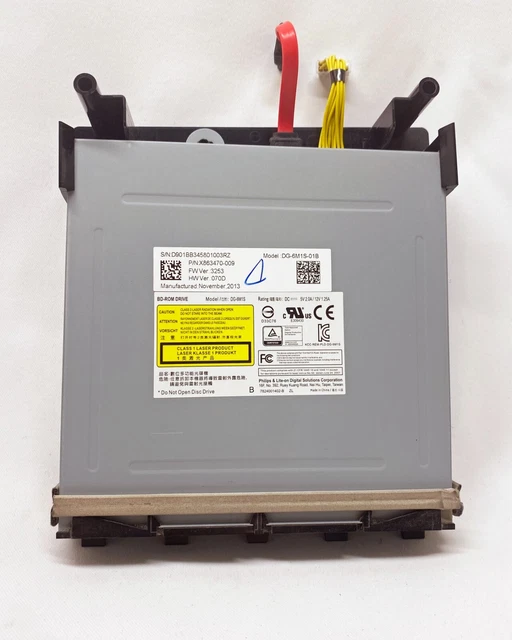 Microsoft Xbox One used OEM Blu-Ray Disc drive with laser lens Used DG-6m1s-01B