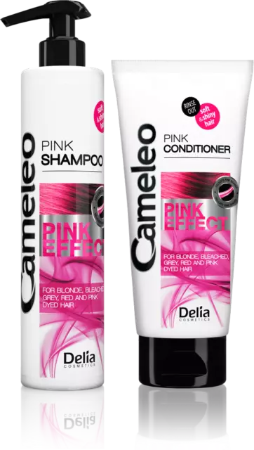 Delia Cameleo Pink Effect Hair - Shampoo 250ml / Conditioner 200ml / 500ml