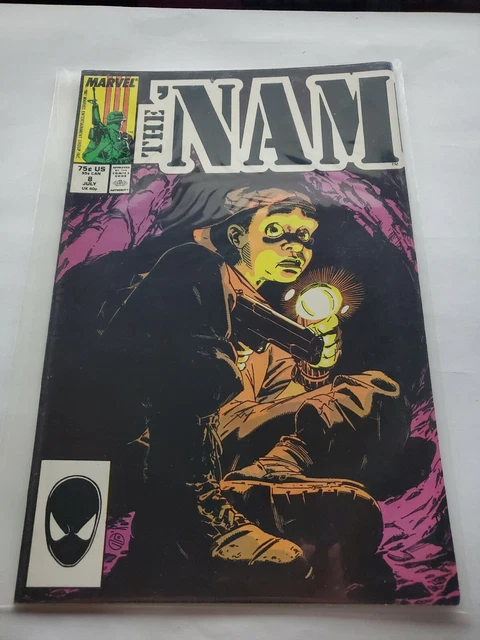 Marvel comics The Nam comics-war Nam Comics Marvel comics soldiers Nam comics nm 8