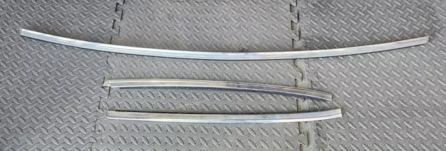 1977-1990 Caprice Parisienne Cadillac Olds 98 Front Windshield Molding Trim Set