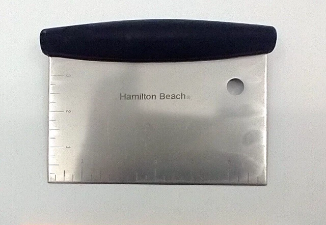 "Raspador de masa - acero inoxidable - Hamilton Beach - 6"" x 3"