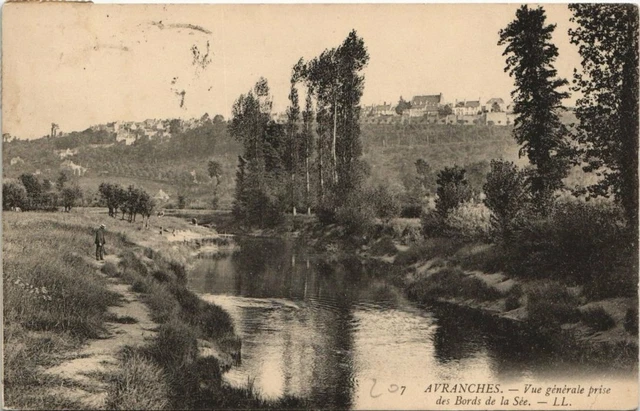 CPA AVRANCHES - General view taken from the Bords de la Sée (149769)