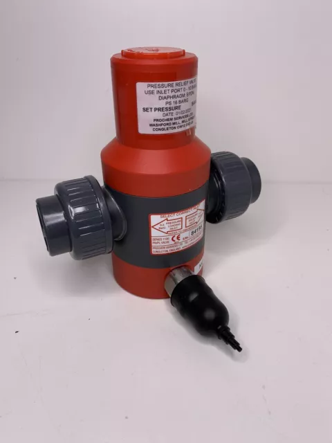 Prochem PRV-PRV UPVC serie 1100 Valvola terminale unione saldatura con solvente - Nuova