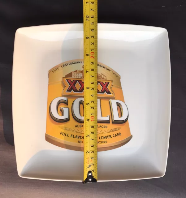 Vintage melamine XXXX Fourex Gold Beer Plate 2