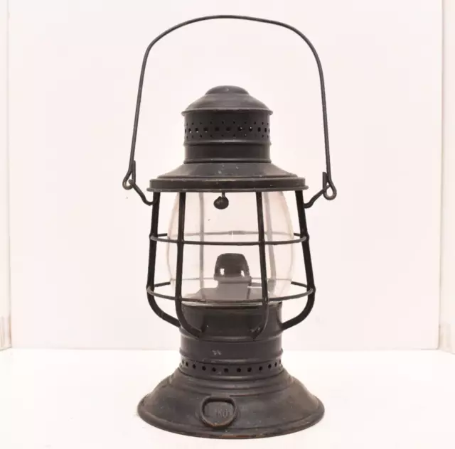 Antique Perko Perkins Marine Navy Maritime Deck Lantern Lamp Ball bottom