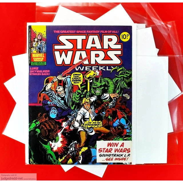 MAGAZINE BAGS AND Boards A4 Size0 for Star Wars Weekly UK Marvel Comic