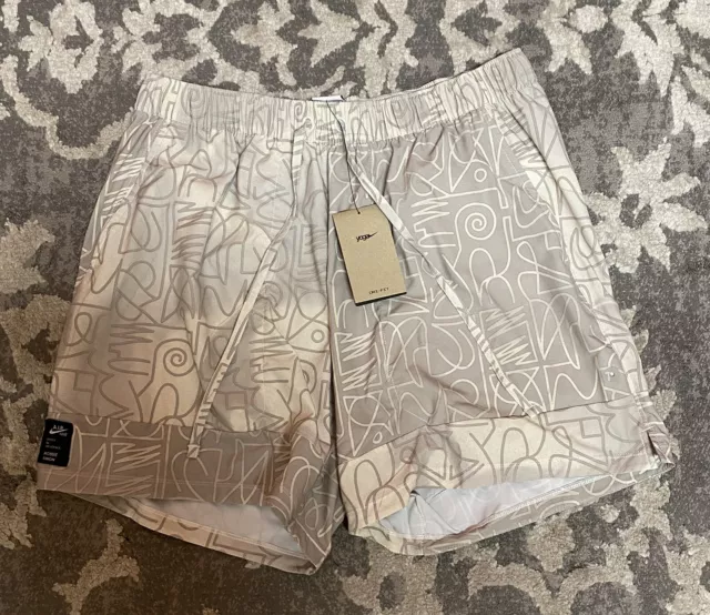 Nike Dri-Fit Yoga A.I.R. Robbie Simon Woven Shorts Phantom Mens Sz XL DM5936-030
