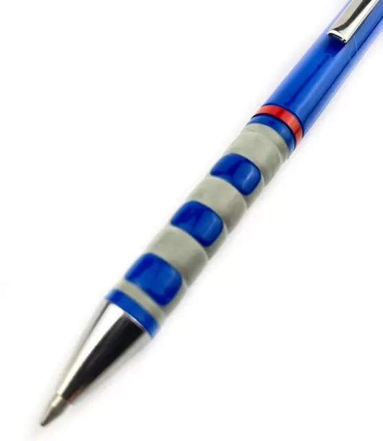 Rotring Tikky Ballpoint Pen - Technical Drawing Pen - Medium - Blue - Pack of 3 3