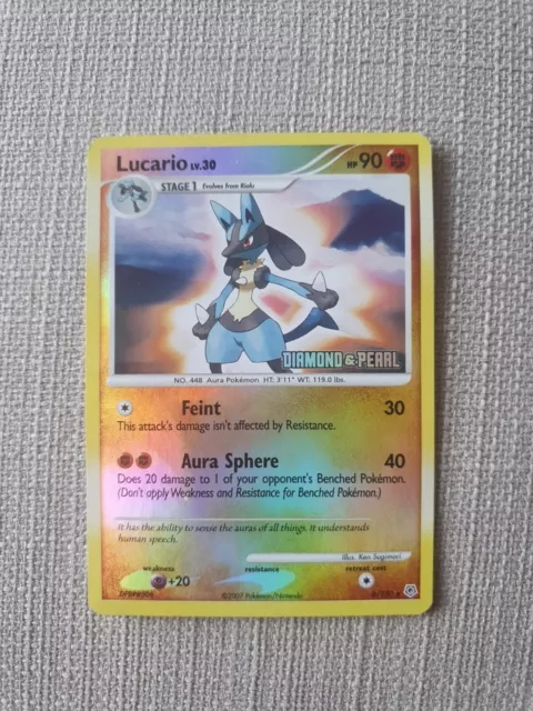  Pokemon - Lucario (63/124) - XY Fates Collide - Holo : Toys &  Games