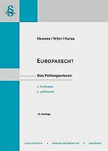 Europarecht (Skripten - Öffentliches Recht) von Hemmer, ... | Buch | Zustand gut