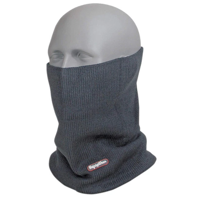 REFRIGIWEAR 0050RBLKOSA Knit Neck Gaiter, Black
