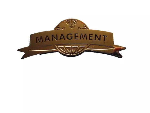 Disney Disneyland Paris Coordinator MANAGEMENT Icon Globe Cast Costume Pin