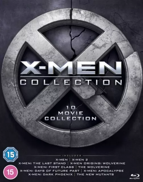 X-Men 1 To 10 Collection Blu-Ray New Dvd