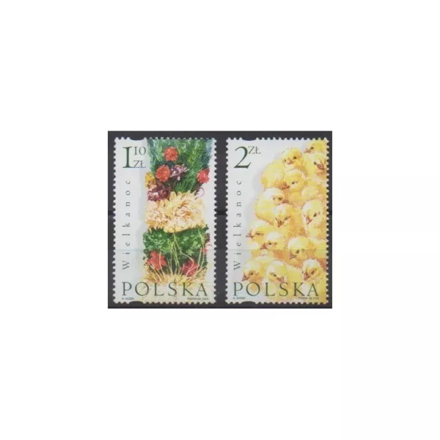 Pologne - 2002 - No 3723/3724 - Pâques