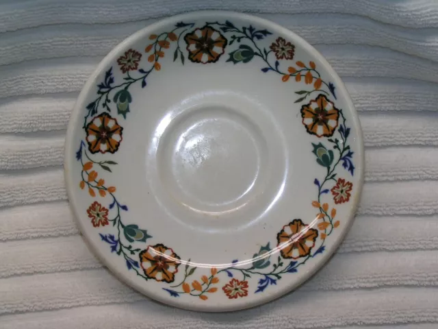 Southern Pacific Railroad China Coffee Saucer in the Sorrento Pattern