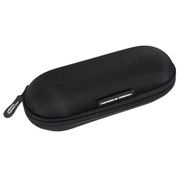Porsche Design Sunglasses Glasses Case Zip Around With Cleaning Cloth Lufthansa
