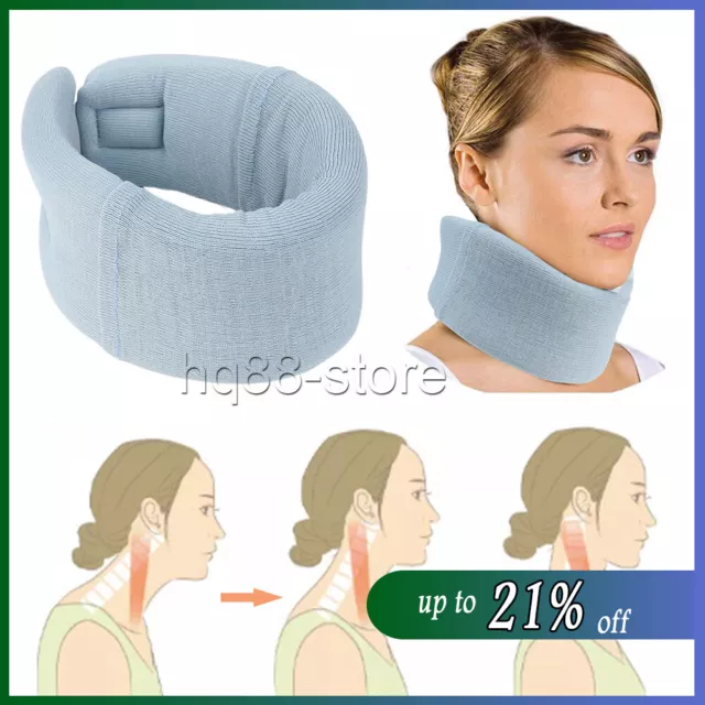 Soft Foam Sponge Neck Brace Support Cervical Traction Device Collar Pain Relief