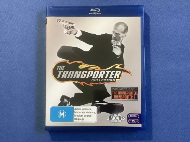 The Transporter Collection - The Transporter / Transporter 02 (Blu-ray) Like New