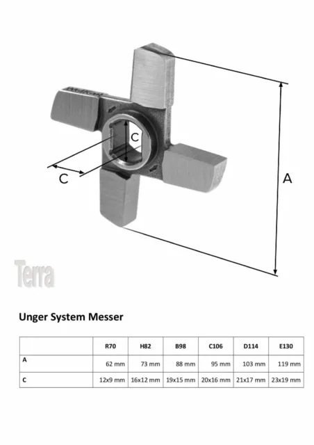 Lochscheibensatz Für Fleischwolf Größen H82 3mm+8mm u. ein Kreuzmesser 3