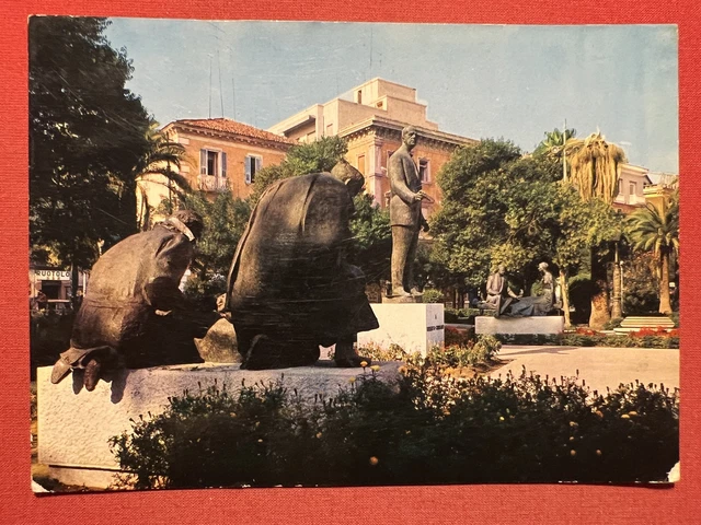 Cartolina - Foggia - Piazza U. Giordano - 1967
